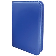 Vivid Blue 4-Pocket Zippered PRO-Binder